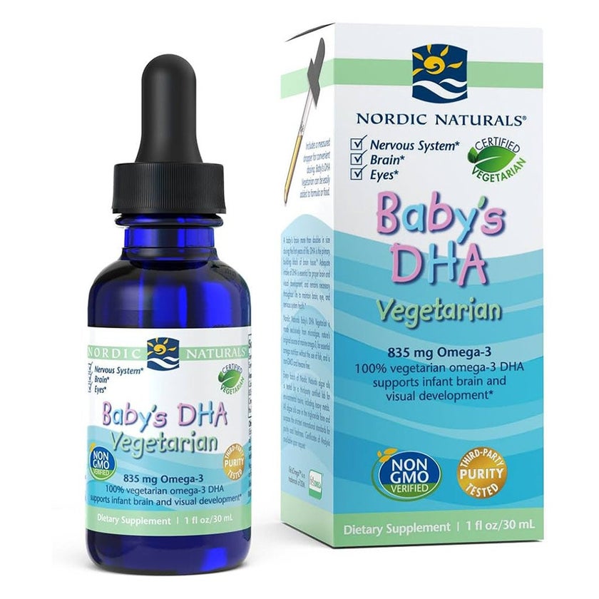 Nordic Naturals Baby's DHA Vegetarian Omega 3 Drops 30ml