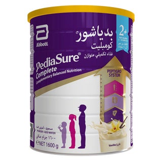 PediaSure Complete Peptrigro Stage 2+ Growing Up Children's Milk Formula For 2 To 10 Years Vanilla Flavour 1600g