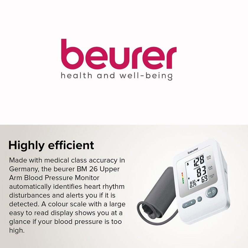Beurer BM26 Upper Arm Blood Pressure Monitor