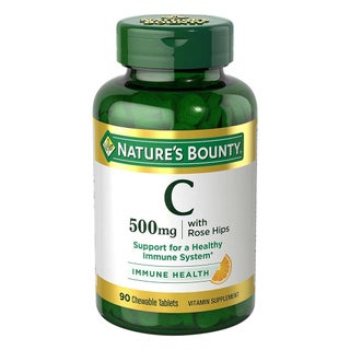 Nature's Bounty C 500mg with Rose Hips Chewable Tablets, Pack of 90's
