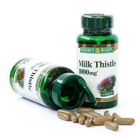 Nature's Bounty Milk Thistle 1000mg Softgels, Pack of 50's