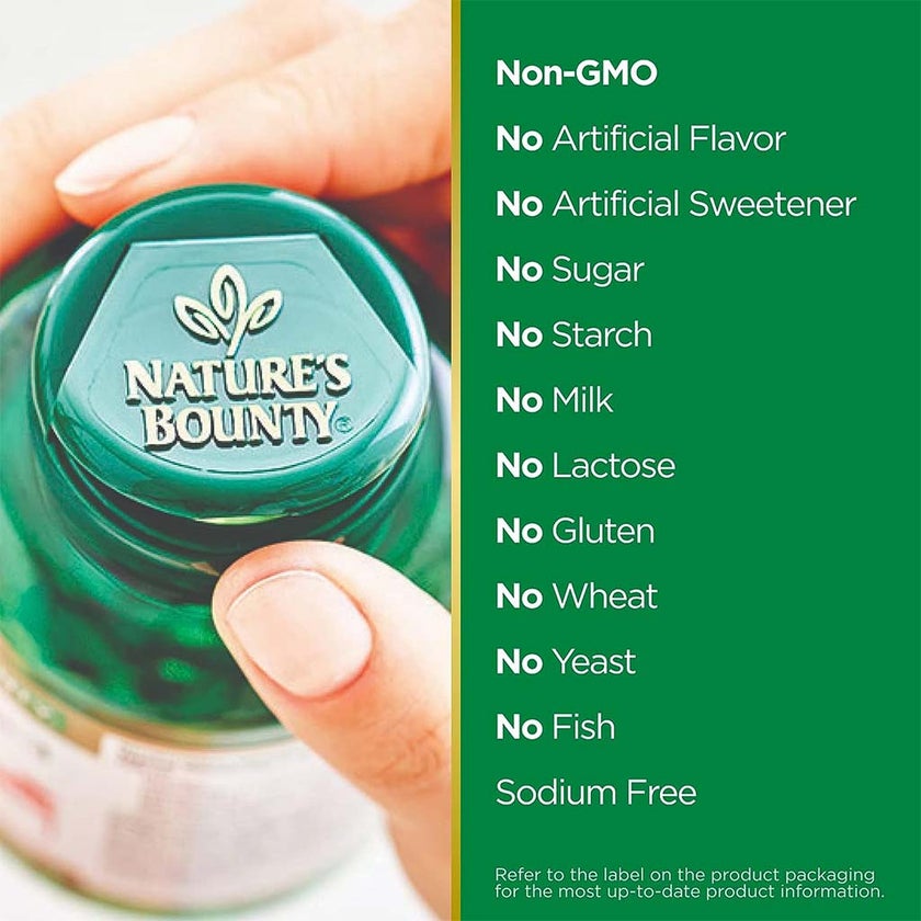 Nature's Bounty Milk Thistle 1000mg Softgels, Pack of 50's