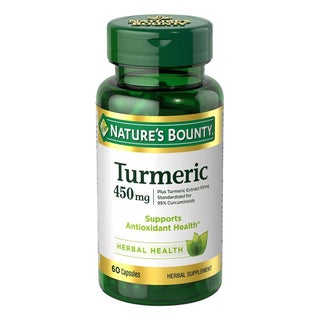Nature's Bounty Turmeric 450mg Capsules, Pack of 60's