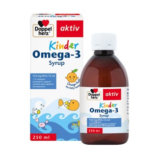 Doppelherz aktiv Kinder Omega-3 Syrup For Children's Cognitive Development 250ml
