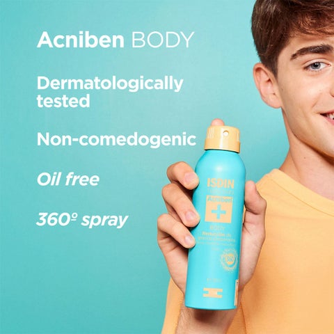 Isdin Teen Skin Acniben Body Blemishes Reduction Spray 150ml