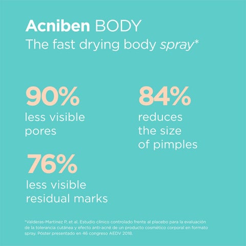 Isdin Teen Skin Acniben Body Blemishes Reduction Spray 150ml
