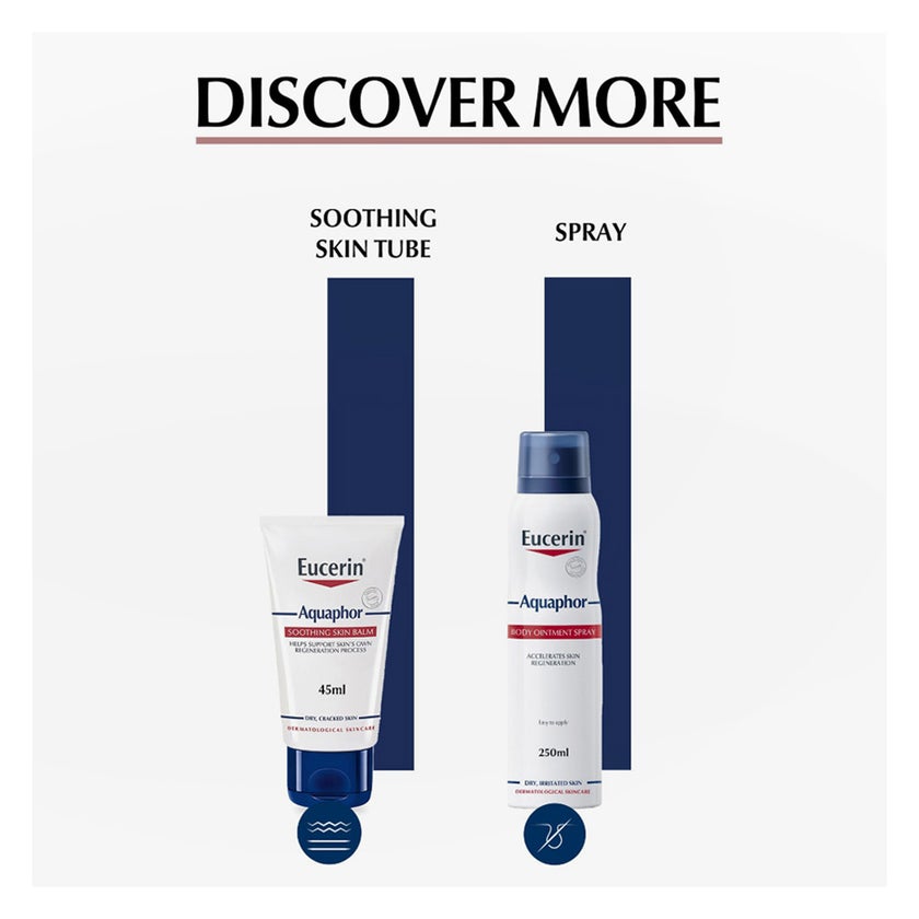 Eucerin Aquaphor SOS Lip Care Balm For Dry & Cracked Lips 10ml