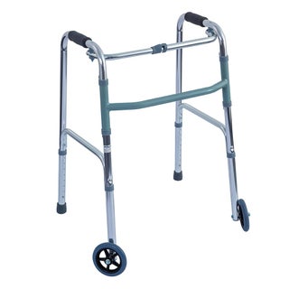 Wolaid Lightweight Folding Walker With Wheels JL9125L