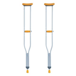 Wolaid Lightweight Walking Underarm One Pair Of Large Crutches JL925L