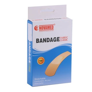 Novamed Bandage Fabric Classic Plaster, Pack of 100's - HY1147