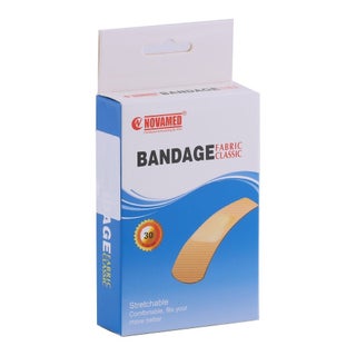 Novamed Bandage Fabric Classic Plasters, Pack of 30's - HY1123A