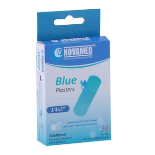 Novamed Detective Blue Plasters, Pack of 30's - HY1062A