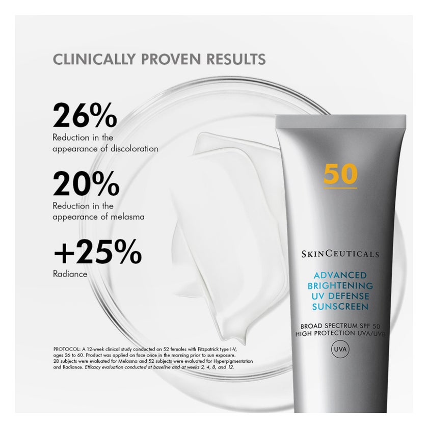 SkinCeuticals Advanced Brightening SPF 50 UV Defense Sunscreen - 40ml