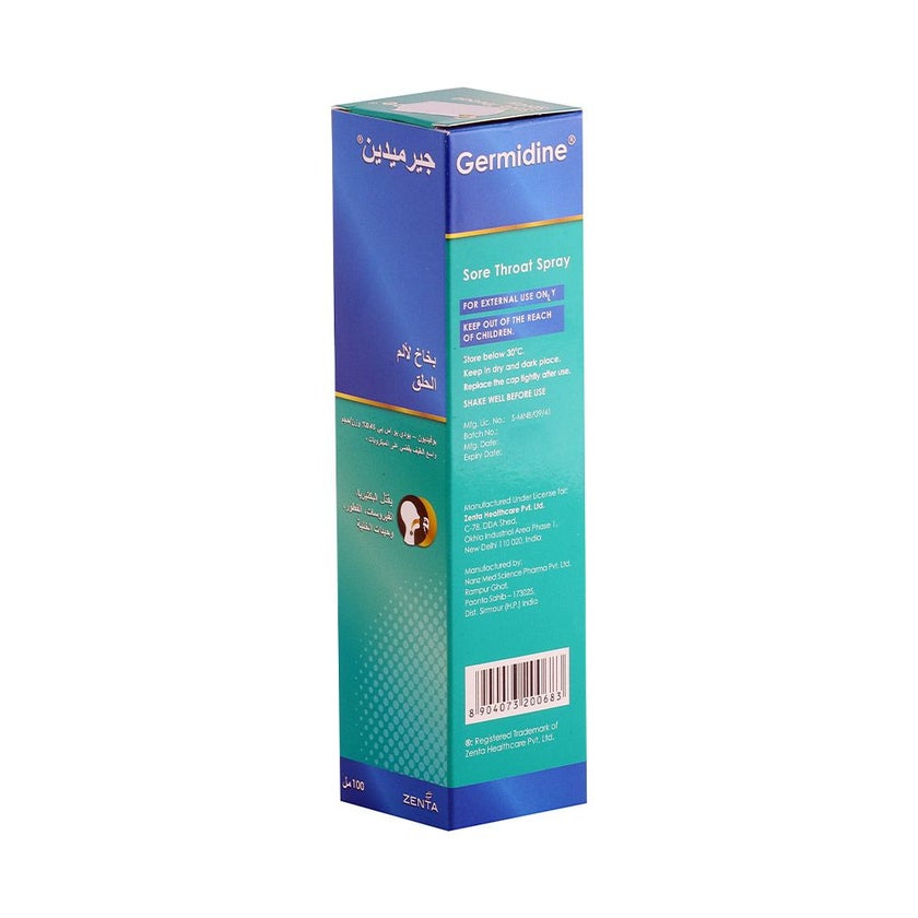 Germidine Sore Throat Spray 100ml
