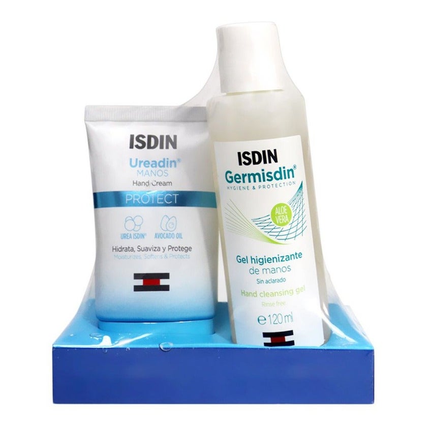 Isdin Ureadin Manos Protect Hand Cream 50ml + Isdin Germisdin Hand Gel 120ml PROMO