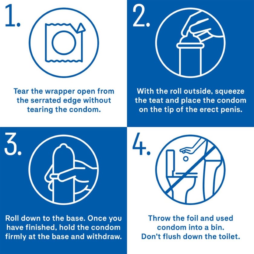 Durex Thin feel Condoms XL, Pack of 12's