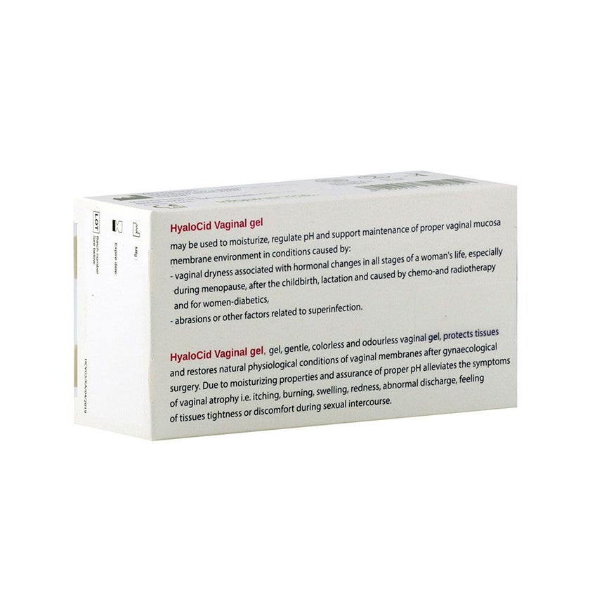 Hyalocid Vaginal Gel 5ml, Pack of 5's