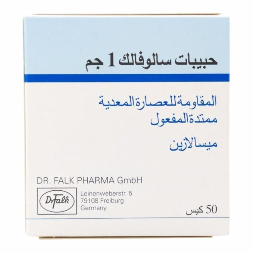 Salofalk 1g PR Granules Sachets, Pack of 50's