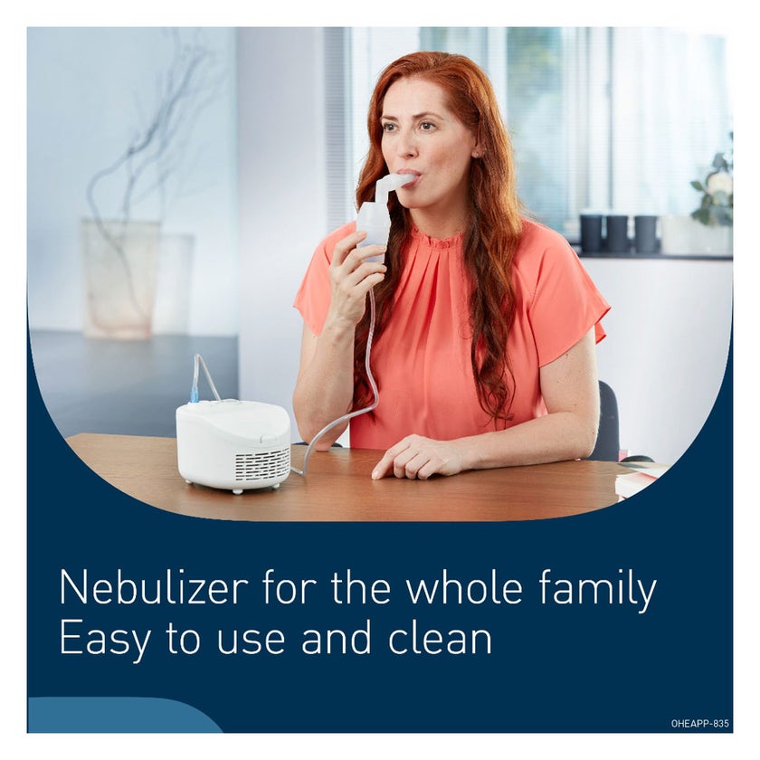 Omron C102 Total Compressor 2-in-1 Nebulizer With Nasal Shower - NE-C102-UK