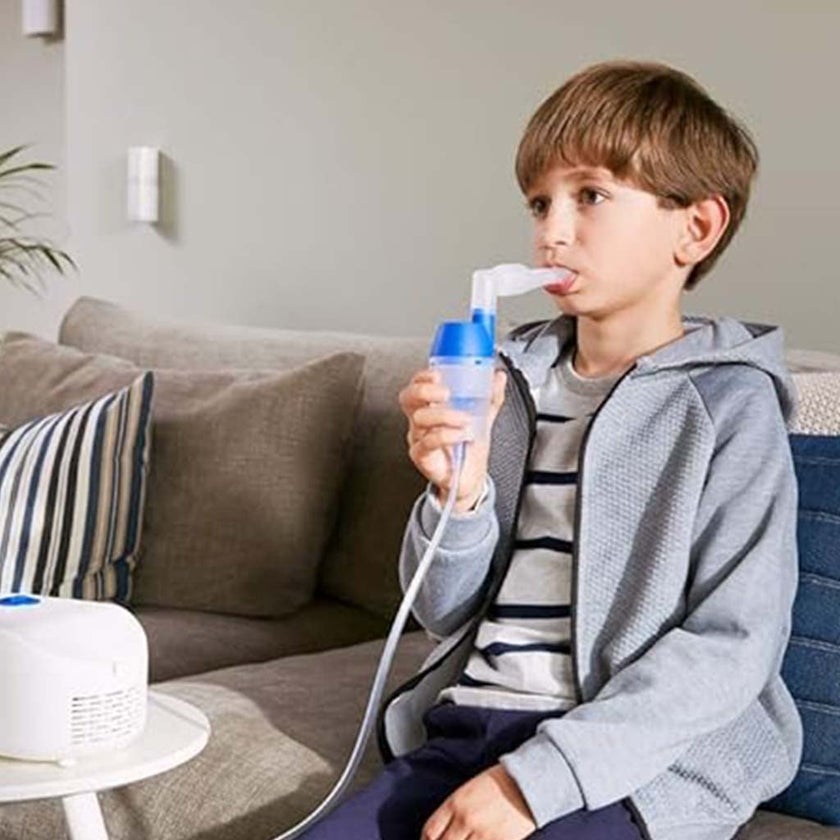 Omron C102 Total Compressor NE-C102-UK 2-in-1 Nebulizer With Nasal Shower