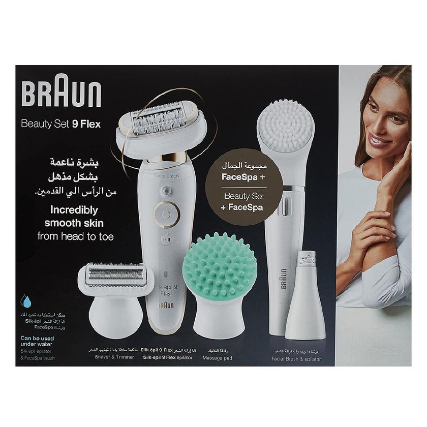 Braun Silk-epil 9 Flex Beauty Set Wet & Dry Epilator 9300