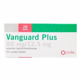 Vanguard Plus 80mg/12.5mg Tablets, Pack of 28's