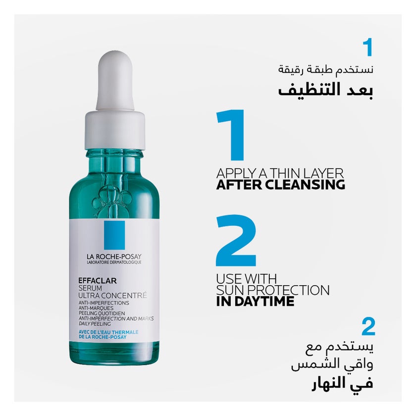 La Roche-Posay Effaclar Serum, Acne Prone Skin - 30ml