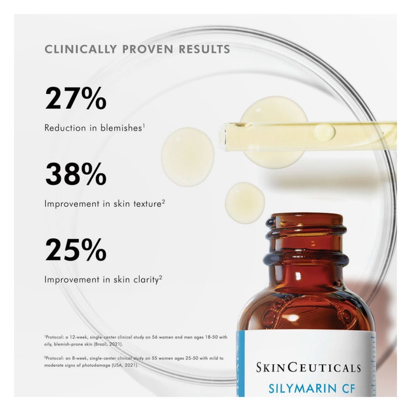 SkinCeuticals Silymarin CF Anti-Aging, Vitamin C Serum - 30ml