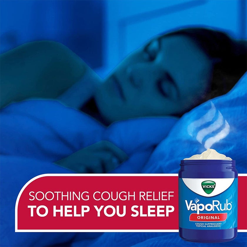 Vicks VapoRub Decongestant Ointment For Cold Relief 50g