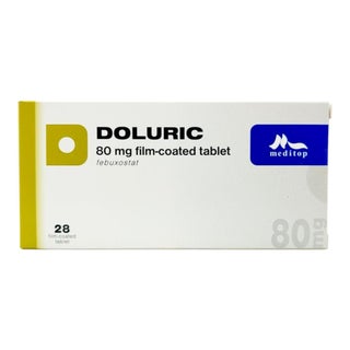 Doluric 80mg Film Coated Tablets, Pack of 28's