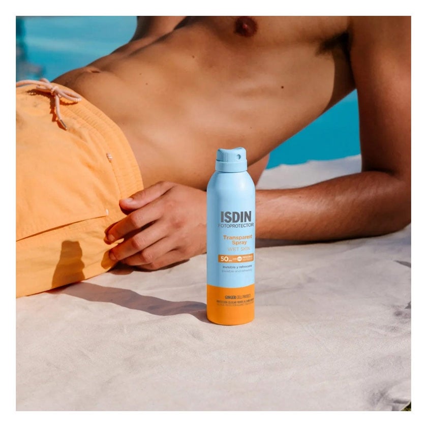Isdin Fotoprotector Wet Skin Transparent Spray SPF50+ 250ml