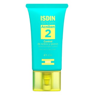 Isdin Teen Skin Acniben Shine And Pimples Control Gel Cream 40ml