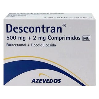 Descontran 500mg + 2mg Uncoated Tablets, Pack of 20's