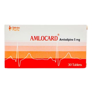Amlocard 5mg Tablets, Pack of 30's