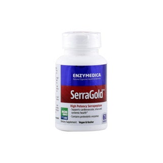 Enzymedica SerraGold Capsules, Pack of 60's