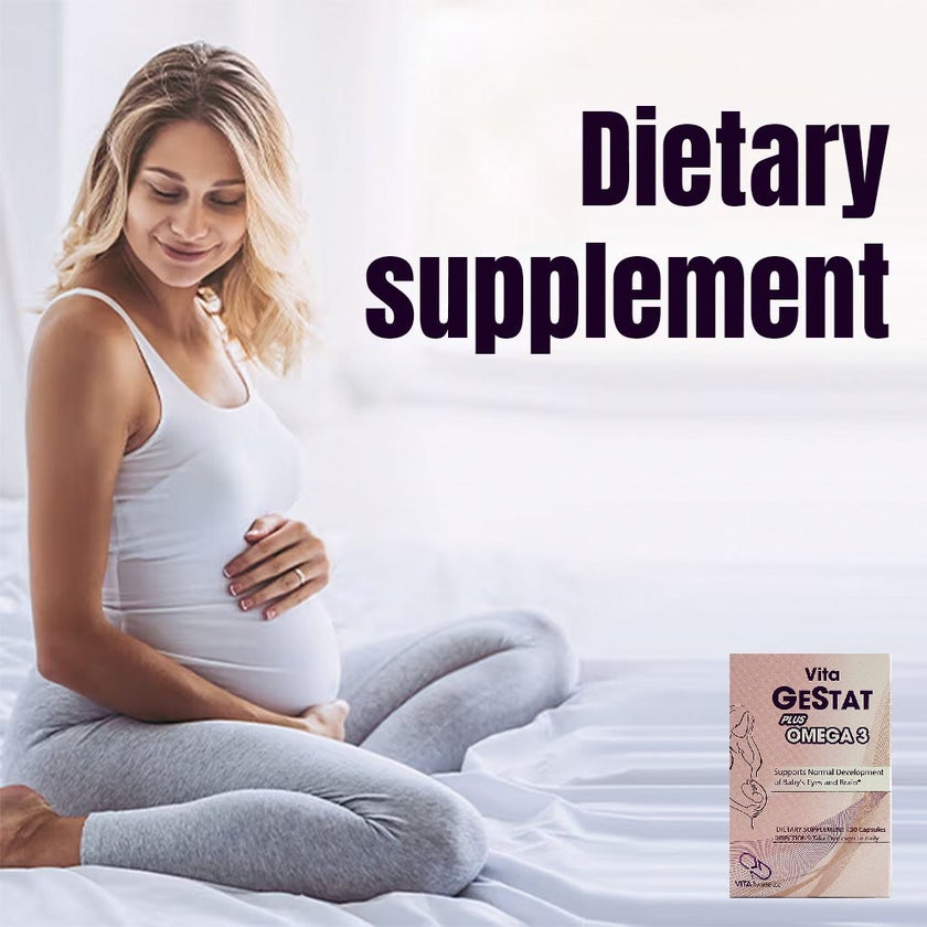 Vita Gestat Plus Omega 3 Soft Gelatin Capsules, Pack of 30's