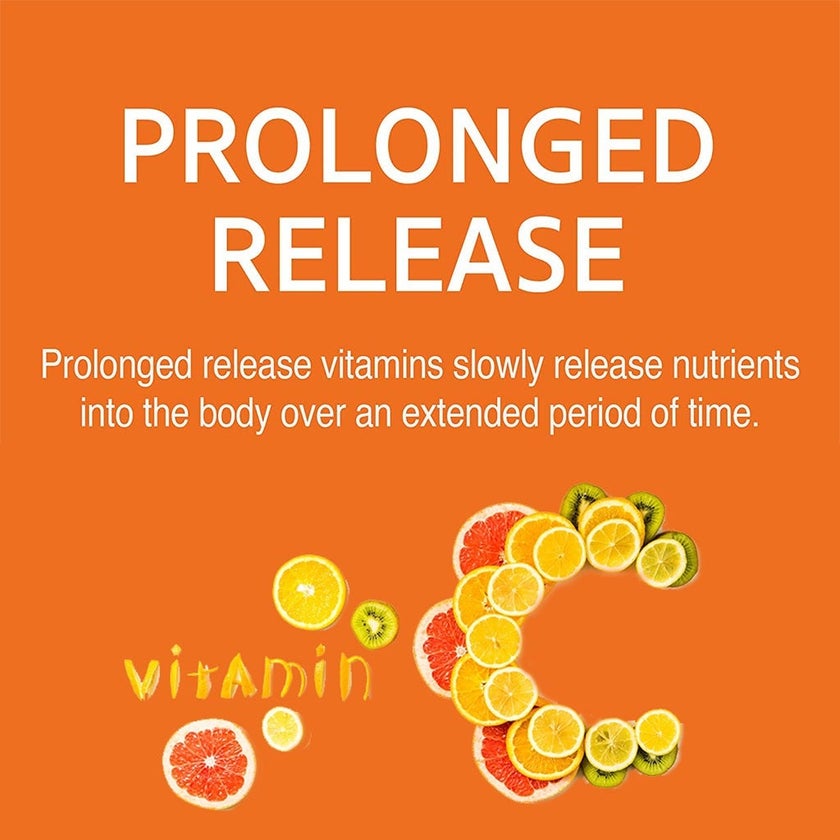 21st Century Vitamin C 500mg Prolonged Release Tablets For Antioxidant & Immunity Support, Pack of 110's
