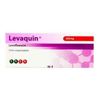 Levaquin 500mg Tablets, Pack of 5's