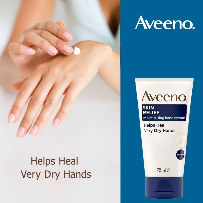 Aveeno Skin Relief Moisturising Hand Cream For Very dry hands 75ml