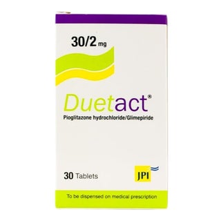 Duetact 30MG/2MG Tab 30's