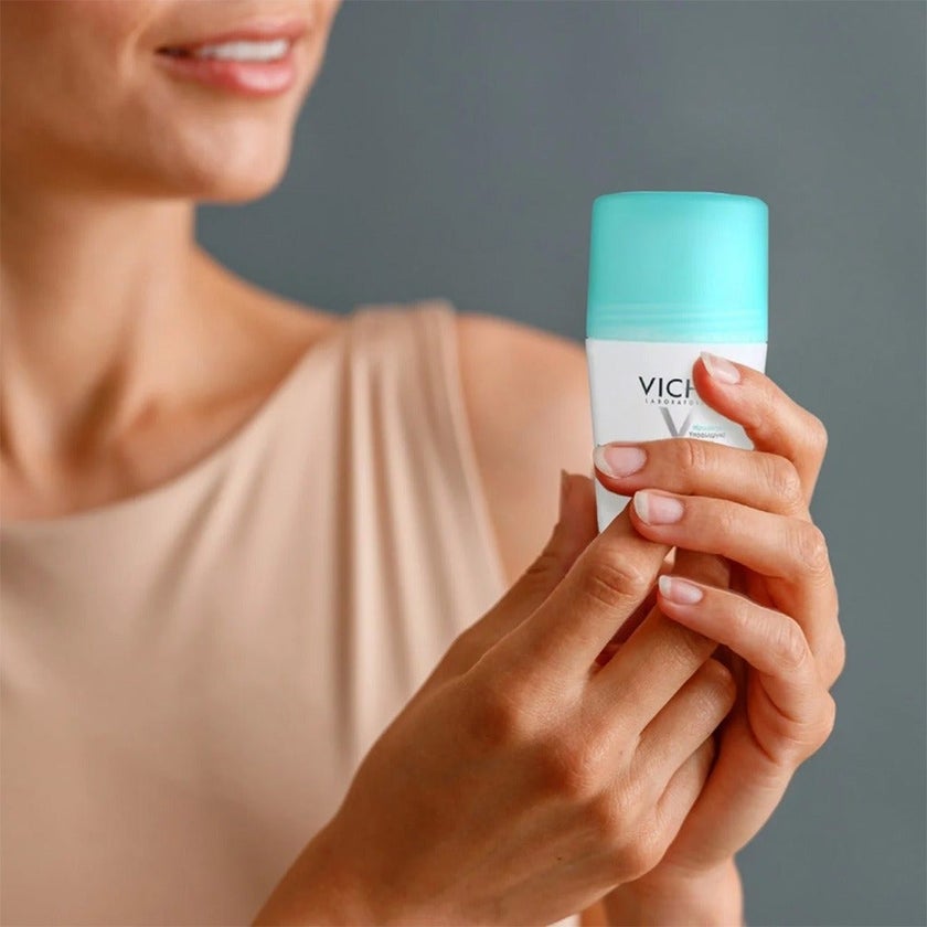 Vichy 48H Anti-Perspirant Roll-On 50ml, Promo Pack of 2's