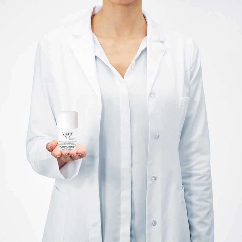 Vichy 48H Soothing Anti Perspirant Deo Roll-On 50ml, Promo Pack