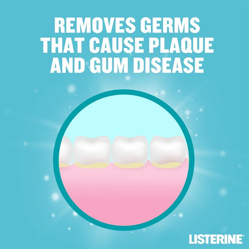 Listerine Zero Alcohol Cool Mint Milder Taste Mouthwash 250ml