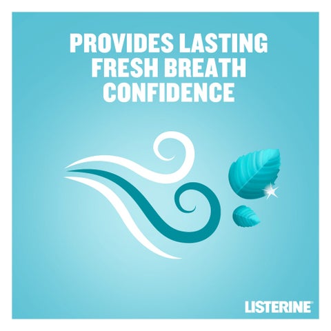 Listerine Zero Alcohol Cool Mint Milder Taste Mouthwash 250ml