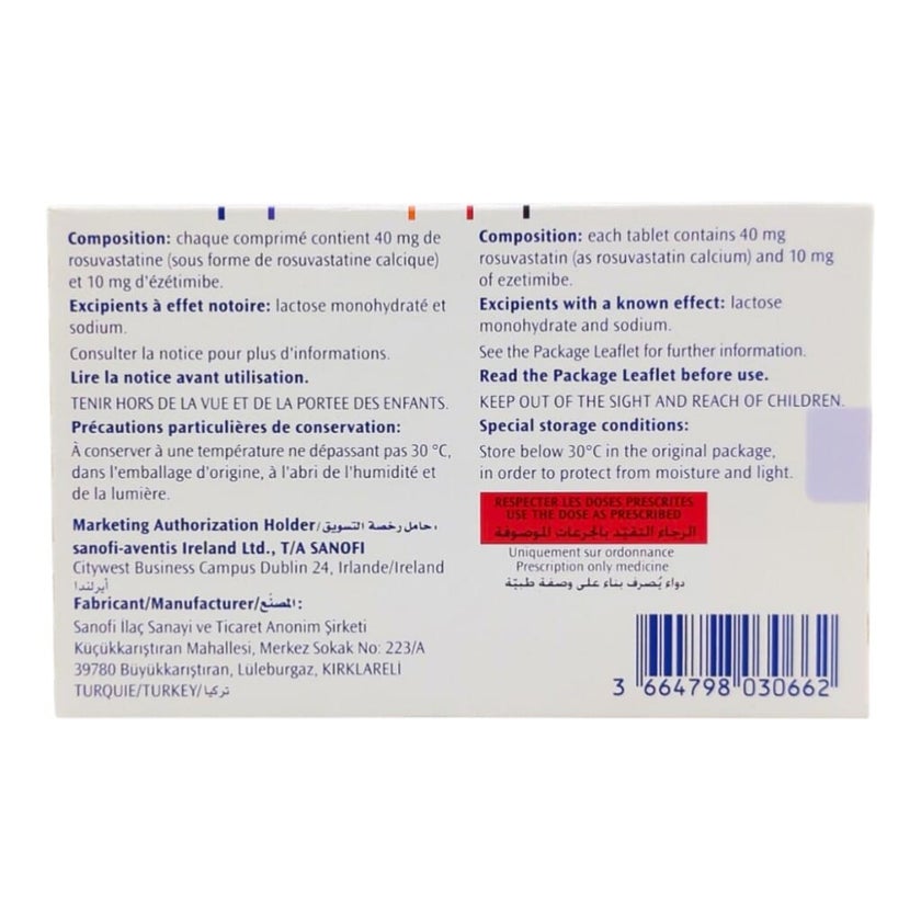 Zympass 40mg/10mg Tablets, Pack of 30's