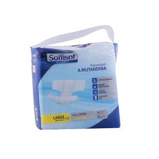 Soffisof Classic Adult Diaper 100-150cm Large, Pack of 15's
