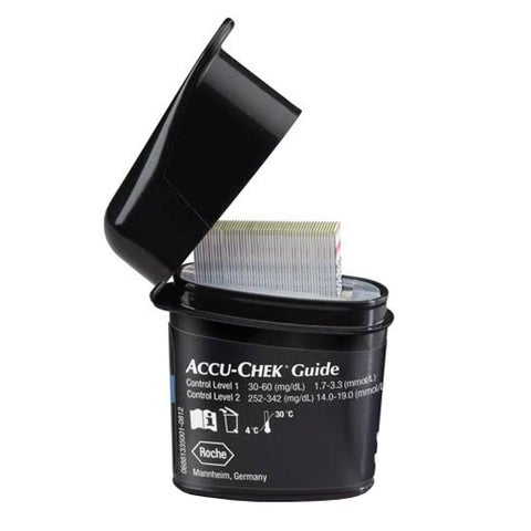 Accu-Chek Guide Blood Sugar Test Strips, Pack of 50's