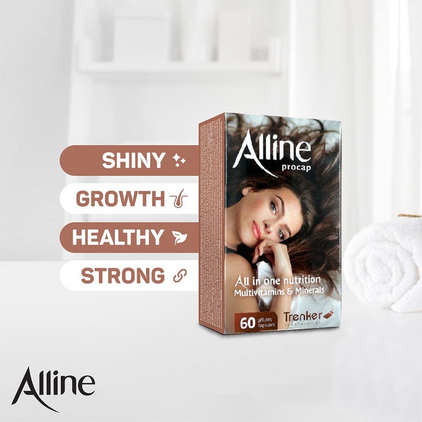 Alline Procap Hair Growth Capsules, Pack of 60's