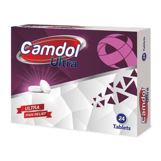Camdol Ultra Paracetamol 500mg and Caffiene 65mg Pain Relief Tablets, Pack of 24's