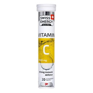 Swiss Energy Vitamin-C 1000mg Effervescent Tablets, Pack of 20's